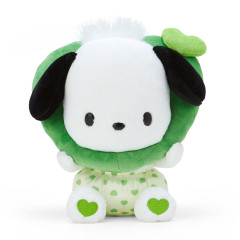 Japan Sanrio Original Plush Toy - Pochacco : Colorful Heart