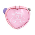 Japan Sanrio Original Mini Pouch with Badge - My Melody : Colorful Heart - 2