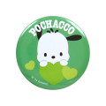 Japan Sanrio Original Mini Pouch with Badge - Pochacco : Colorful Heart - 3