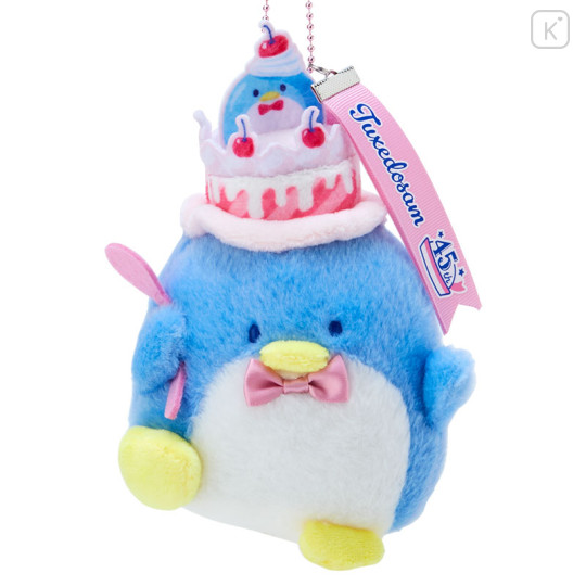 Japan Sanrio Original Mascot Holder - Tuxedosam : Birthday Cake - 2