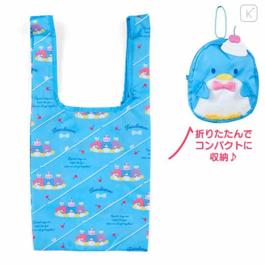 Japan Sanrio Original Eco Bag - Tuxedosam / Birthday - 1