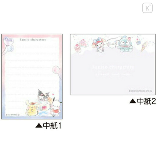 Japan Sanrio Mini Notepad - Characters / Parfait - 2