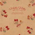 Japan Sanrio Envelope Set - Hello Kitty & Hello Mimmy : 50th Anniversary - 5