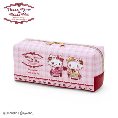 Japan Sanrio Dolly Mix Pen Case - Hello Kitty & Hello Mimmy