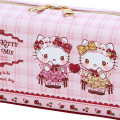Japan Sanrio Dolly Mix Pen Case - Hello Kitty & Hello Mimmy - 4