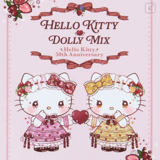 Japan Sanrio Dolly Mix Mini Memo - Hello Kitty & Hello Mimmy - 3