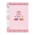Japan Sanrio Dolly Mix 5 Pocket A4 Clear File - Hello Kitty & Hello Mimmy - 2