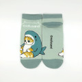Japan Mofusand Ankle Socks - Cat : Shark Sitting - 1