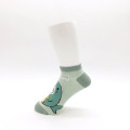 Japan Mofusand Rib Socks - Cat / Shark Sitting - 3