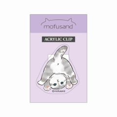 Japan Mofusand Acrylic Clip - Cat / Butt