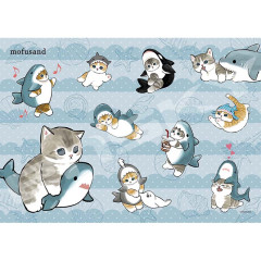 Japan Mofusand Jigsaw Puzzle 208pcs - Cat / Shark