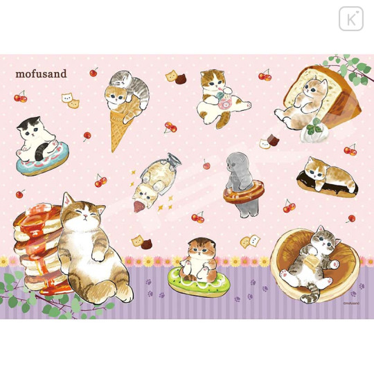 Japan Mofusand Jigsaw Puzzle 208pcs - Cat / Sweets - 1