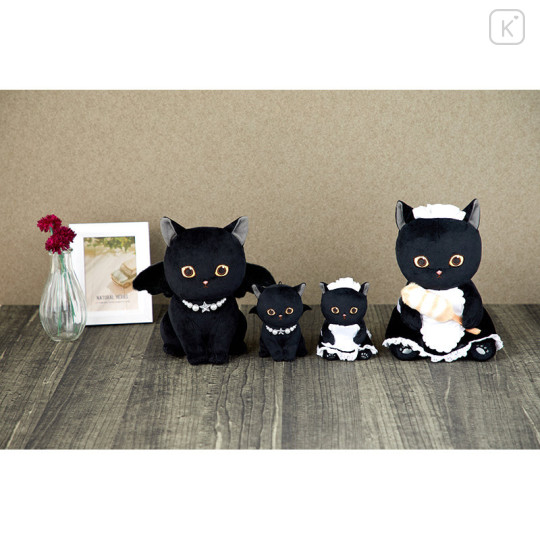 Japan Mofusand Plush Toy (S) - Black Cat Nyan - 4