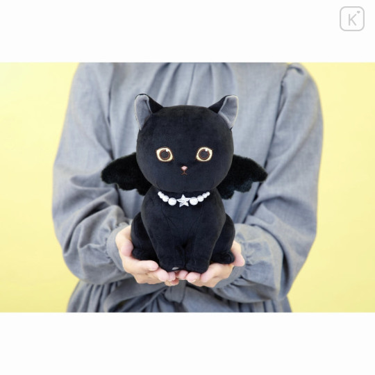 Japan Mofusand Plush Toy (S) - Black Cat Nyan - 5