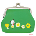 Japan Sanrio Gamaguchi Wallet Coin Purse - Pochacco / Retro Room Flower - 2