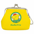 Japan Sanrio Gamaguchi Wallet Coin Purse - Pompompurin / Retro Room Flower - 1