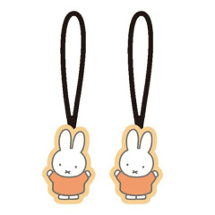 Japan Miffy Zipper Tab Set - Orange