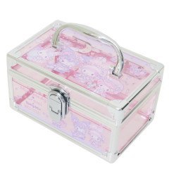 Japan Sanrio Portable Accessory Case (S) - My Melody & Kuromi / Dolly Mix