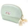 Japan Pokemon Pouch & Tissue Case - Sweets Shop Pokepeace Ribbon Green - 2