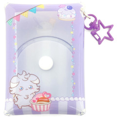 Japan Pokemon Photo Holder Card Case Keychain - Espurr / Sweets Shop Pokepeace Enjoy Idol