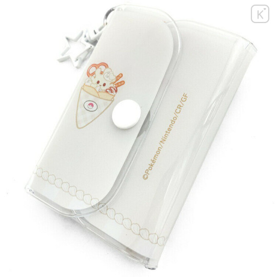 Japan Pokemon Photo Holder Card Case Keychain - Milcery / Sweets Shop Pokepeace Enjoy Idol - 2