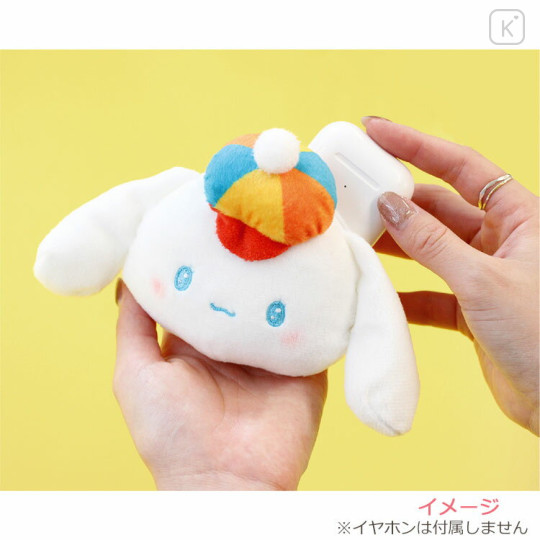 Japan Sanrio Mini Mascot Pouch Keychain - Cinnamoroll / Retro Room - 2