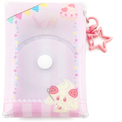 Japan Pokemon Photo Holder Card Case Keychain - Alcremie / Sweets Shop Pokepeace Enjoy Idol