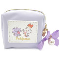 Japan Pokemon Mini Pouch with Carabiner - Scorbunny & Espurr / Sweets Shop Pokepeace Ribbon - 1