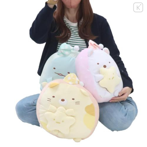 Japan San-X Sumikko Gurashi Fluffy Sleep Cushion - Tokage / Lizard - 4