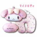 Japan Sanrio 2 Way Neck Pillow Cushion - My Melody - 2