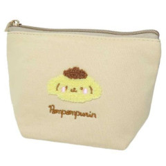 Japan Sanrio Embroidery Pouch - Pompompurin