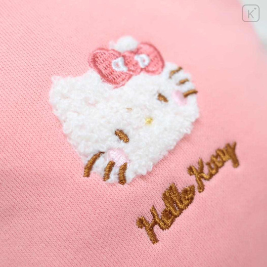 Japan Sanrio Embroidery Pouch - Hello Kitty - 3