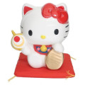 Japan Sanrio Ceramic Piggy Bank - Hello Kitty / Lucky Invitation - 1