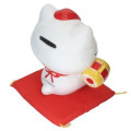 Japan Sanrio Ceramic Piggy Bank - Hello Kitty / Lucky Invitation - 2