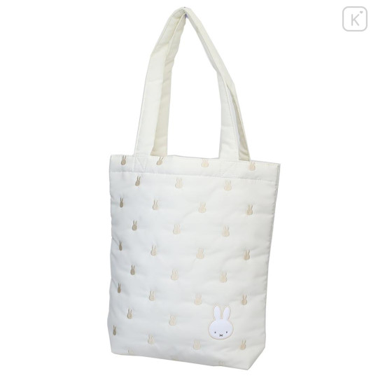 Japan Miffy Embroidery Tote Bag - White - 1