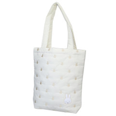 Japan Miffy Embroidery Tote Bag - White