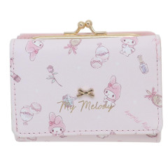Japan Sanrio Trifold Wallet - My Melody / Happy Life