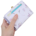 Japan Sanrio Trifold Wallet - Kuromi / Happy Life - 2