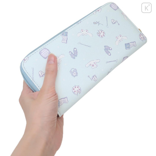 Japan Sanrio Long Wallet - Cinnamoroll / Happy Life - 2