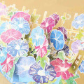 Japan Blossom Pop Up 3D Greeting Card - Flower : Ipomoea Nil - 2