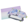 Japan Blossom Pop Up 3D Greeting Card - Flower : Hydrangea - 3