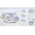 Japan Blossom Pop Up 3D Greeting Card - Flower : Hydrangea - 5