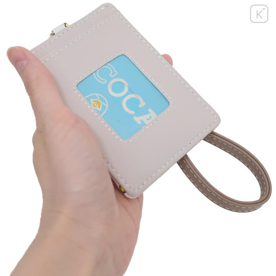 Japan Sanrio Pass Case Card Holder with Reel - Patty & Jimmy - 2