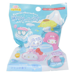 Japan Sanrio Bath Ball with Random Mascot - Characters / Seal Sea Otter