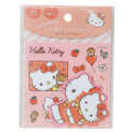 Japan Sanrio Vinyl Sticker Set - Hello Kitty / Happy Life - 1