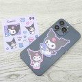 Japan Sanrio Vinyl Sticker Set - Kuromi / Happy Life - 2