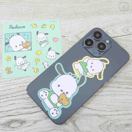 Japan Sanrio Vinyl Sticker Set - Pochacco / Happy Life - 2