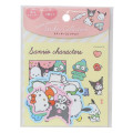 Japan Sanrio Vinyl Sticker Set - Characters / Happy Life - 1