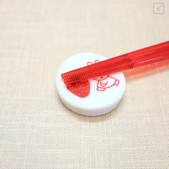 Japan MIffy Chopstick Rest - Strawberry White - 2