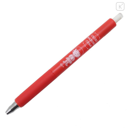 Japan Chibi Maruko-chan Sarasanano Clip Gel Pen - Red - 2